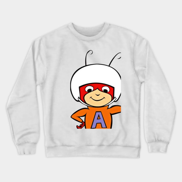 Atom Ant, The Secret Squirrel Show Crewneck Sweatshirt by RainbowRetro